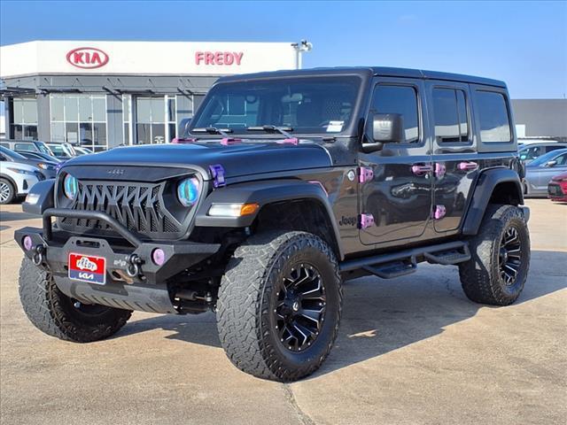 used 2019 Jeep Wrangler Unlimited car, priced at $28,678