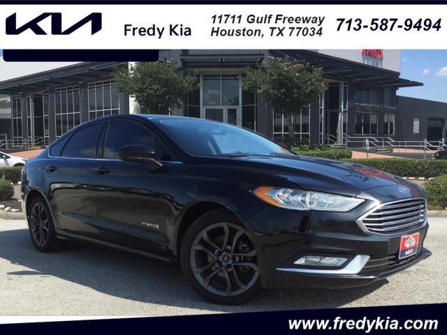 used 2018 Ford Fusion Hybrid car, priced at $9,800