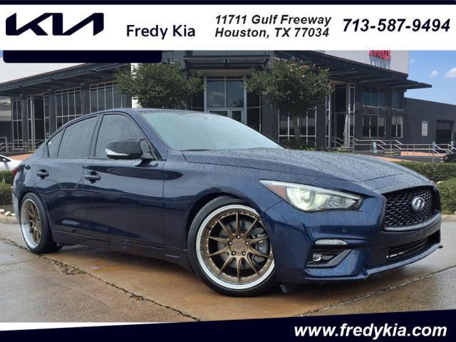 used 2021 INFINITI Q50 car, priced at $24,995