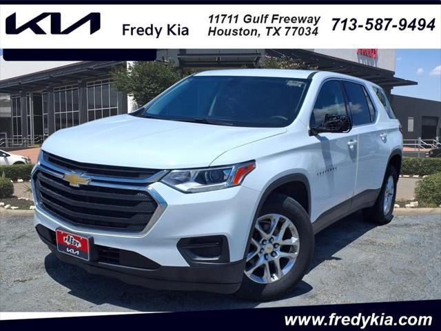 used 2020 Chevrolet Traverse car, priced at $15,348