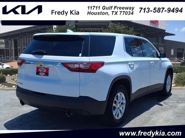 used 2020 Chevrolet Traverse car, priced at $15,348
