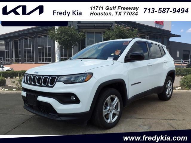 used 2023 Jeep Compass car, priced at $21,995