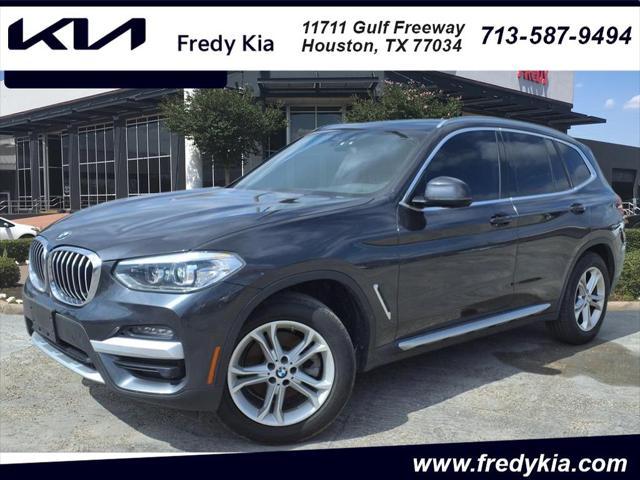 used 2021 BMW X3 car, priced at $28,000