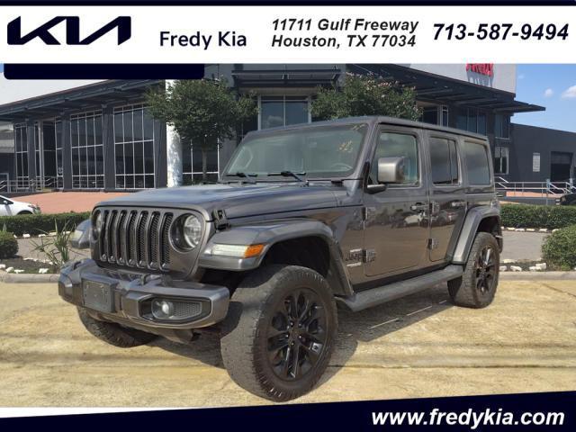 used 2021 Jeep Wrangler Unlimited car, priced at $32,984