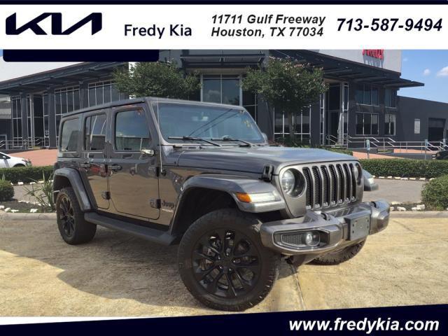 used 2021 Jeep Wrangler Unlimited car, priced at $32,984