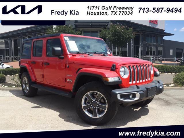 used 2022 Jeep Wrangler Unlimited car, priced at $37,000