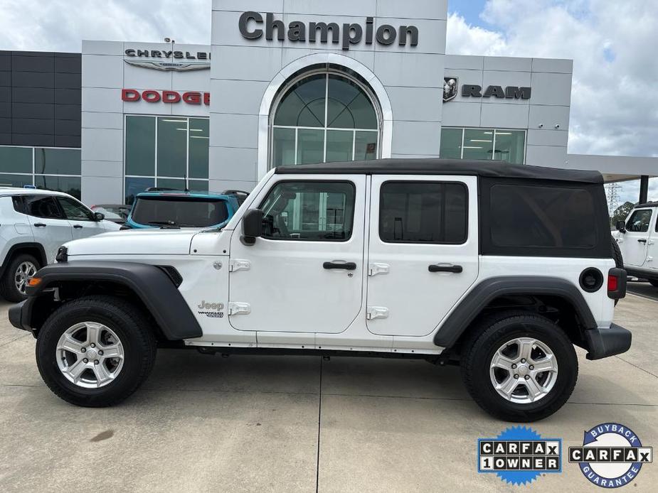 used 2020 Jeep Wrangler Unlimited car, priced at $33,496
