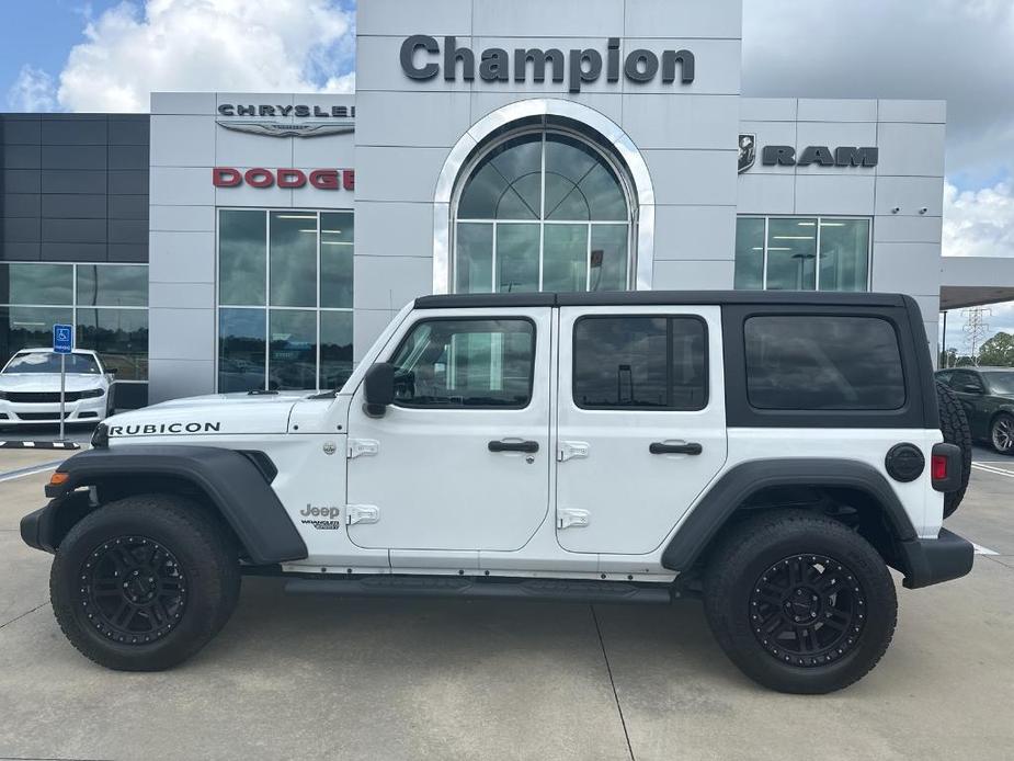 used 2021 Jeep Wrangler Unlimited car, priced at $32,119