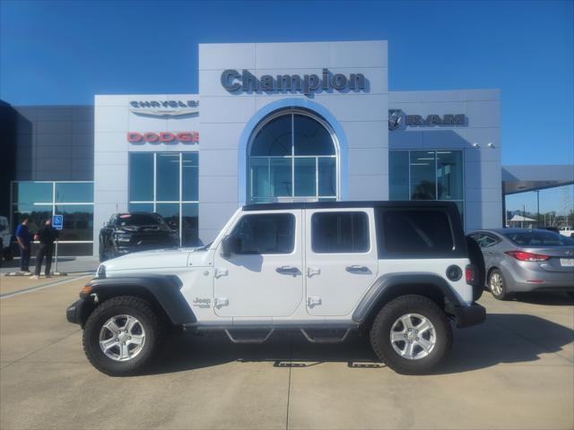 used 2020 Jeep Wrangler Unlimited car, priced at $29,660