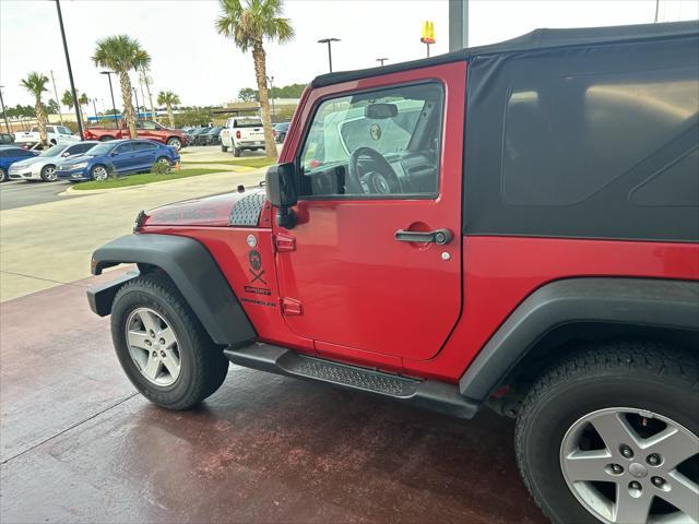 used 2015 Jeep Wrangler car, priced at $21,296