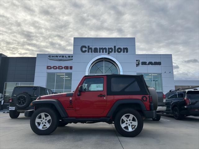 used 2015 Jeep Wrangler car, priced at $21,296