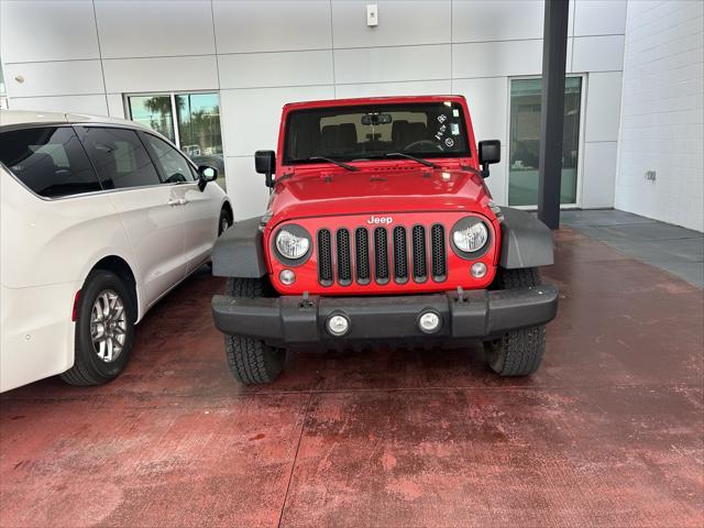 used 2015 Jeep Wrangler car, priced at $21,296