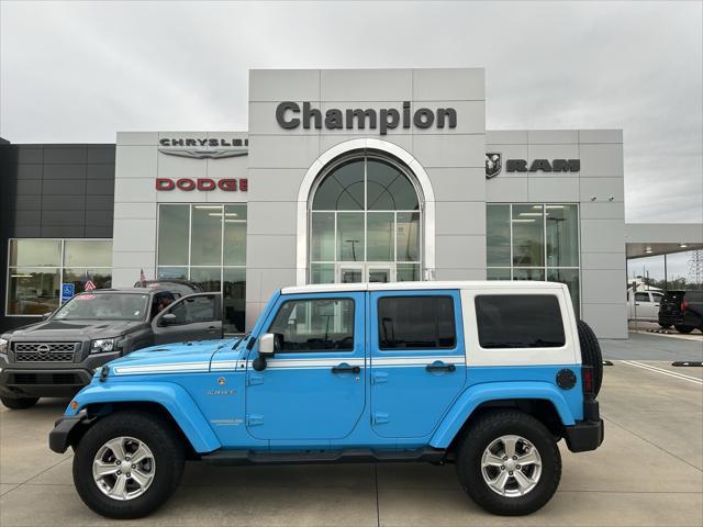 used 2017 Jeep Wrangler Unlimited car, priced at $27,085