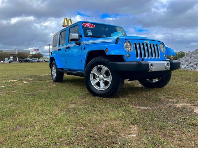 used 2017 Jeep Wrangler Unlimited car, priced at $24,800