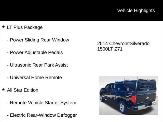 used 2014 Chevrolet Silverado 1500 car, priced at $22,220