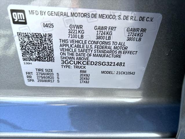 new 2025 Chevrolet Silverado 1500 car, priced at $53,924