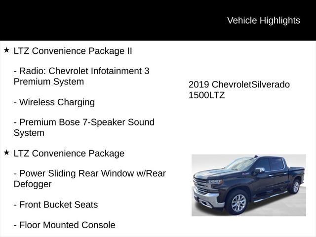 used 2019 Chevrolet Silverado 1500 car, priced at $31,726