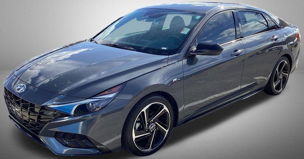 used 2023 Hyundai Elantra car, priced at $24,553