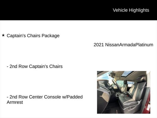 used 2021 Nissan Armada car, priced at $30,998