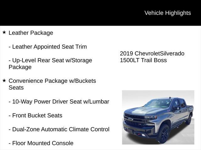used 2019 Chevrolet Silverado 1500 car, priced at $32,475