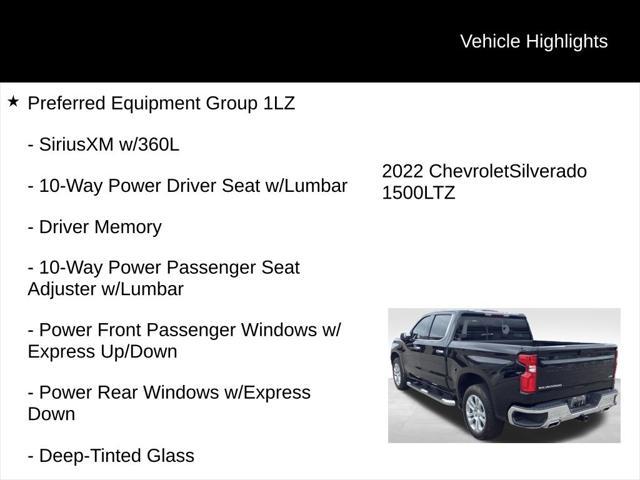 used 2022 Chevrolet Silverado 1500 car, priced at $47,575