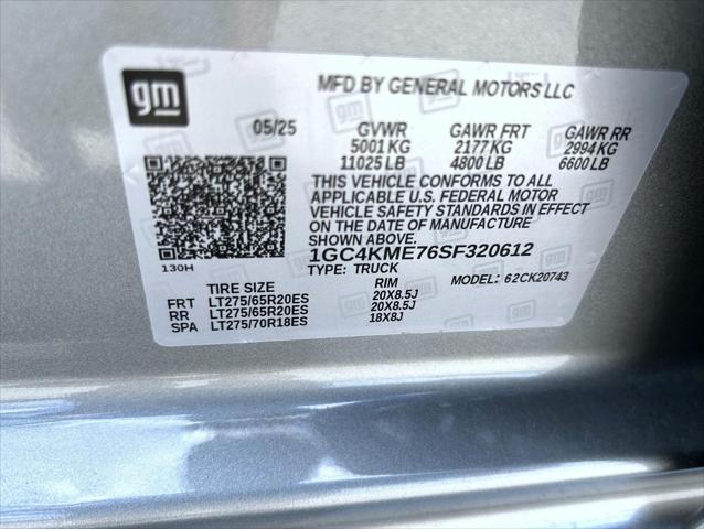 new 2025 Chevrolet Silverado 2500 car, priced at $59,948