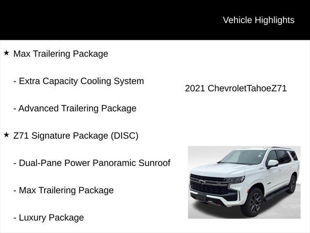 used 2021 Chevrolet Tahoe car, priced at $39,998