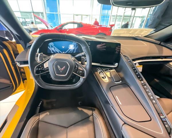 new 2025 Chevrolet Corvette car, priced at $72,305