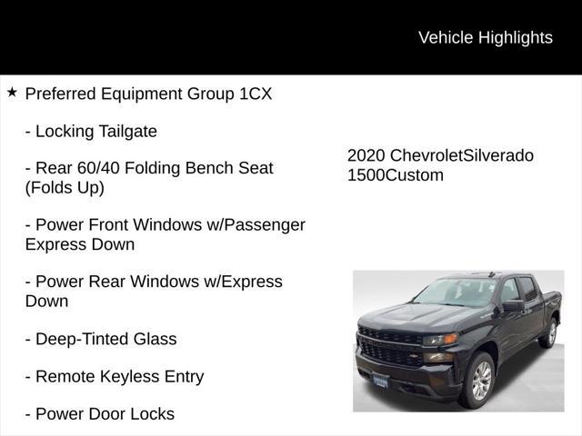 used 2020 Chevrolet Silverado 1500 car, priced at $30,440