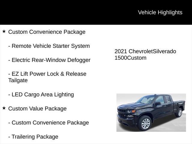 used 2021 Chevrolet Silverado 1500 car, priced at $29,723