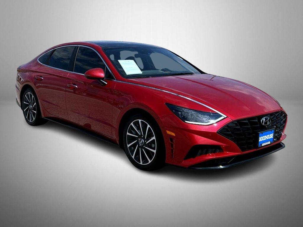 used 2021 Hyundai Sonata car, priced at $23,266