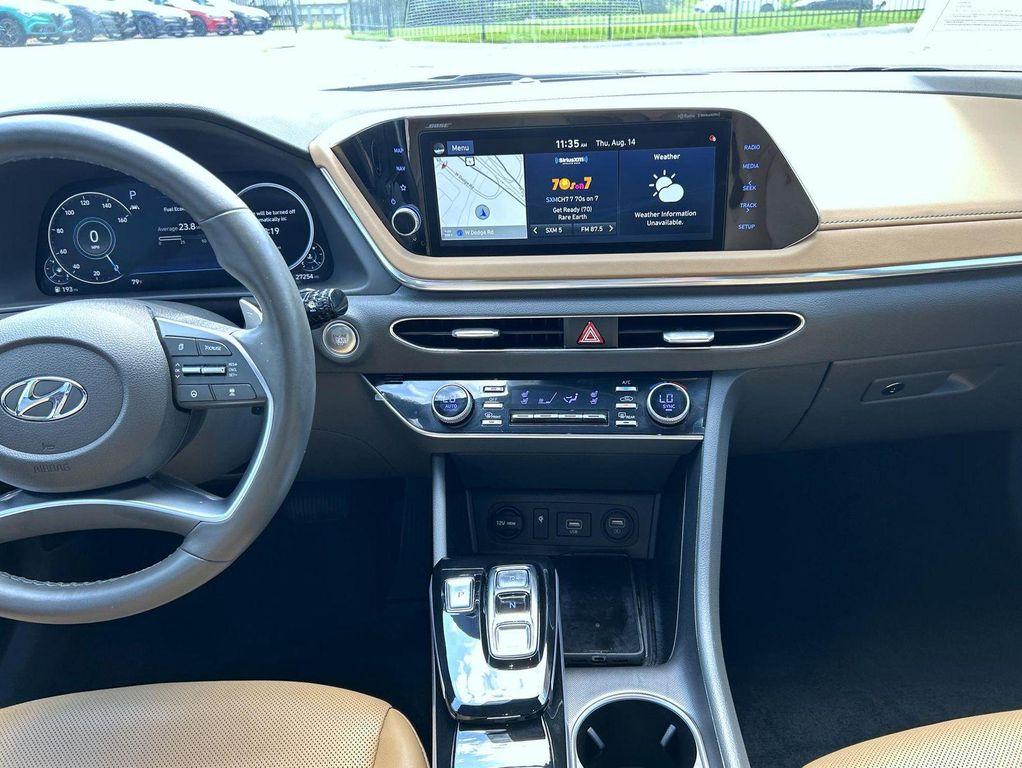 used 2021 Hyundai Sonata car, priced at $23,266