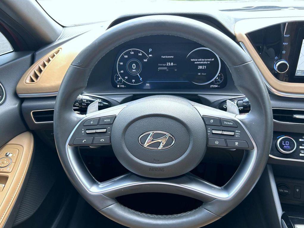 used 2021 Hyundai Sonata car, priced at $23,266