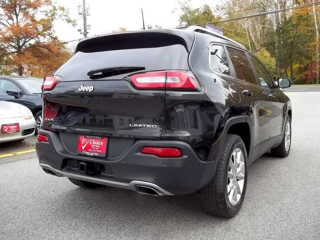 used 2016 Jeep Cherokee car, priced at $12,994