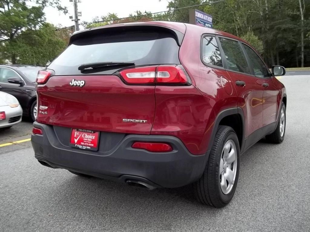 used 2017 Jeep Cherokee car, priced at $11,994