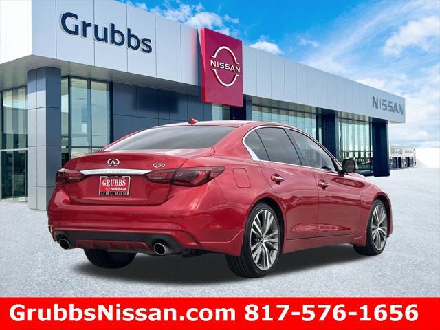 used 2021 INFINITI Q50 car, priced at $27,988