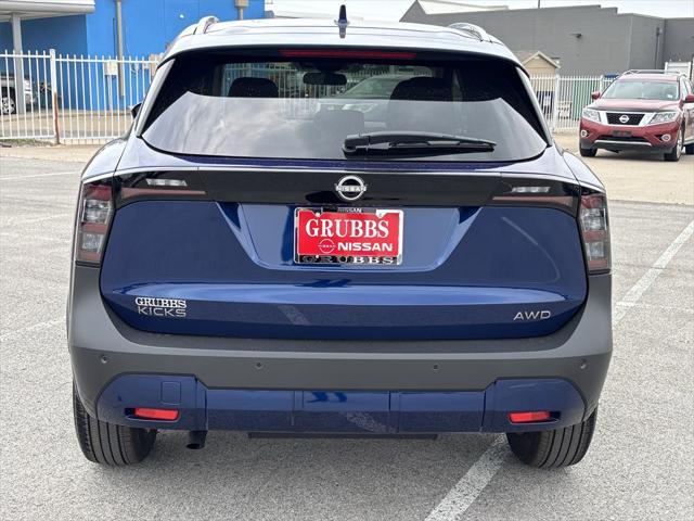 new 2025 Nissan Kicks car, priced at $28,196
