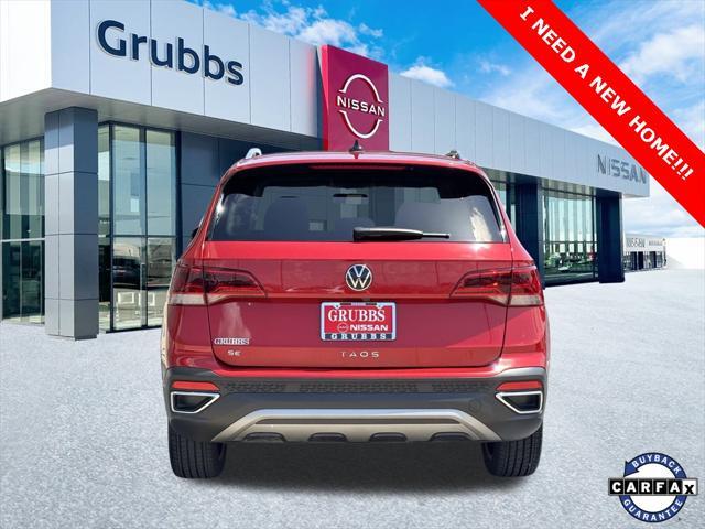 used 2022 Volkswagen Taos car, priced at $20,129