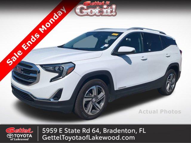 used 2021 GMC Terrain car, priced at $22,137