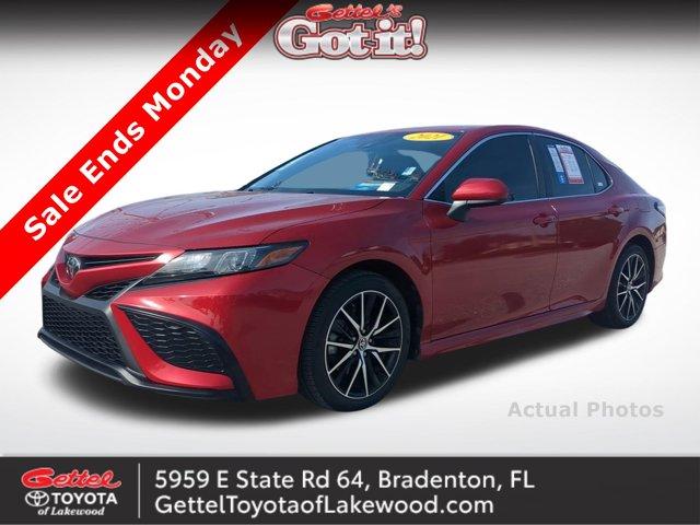 used 2021 Toyota Camry car, priced at $21,374