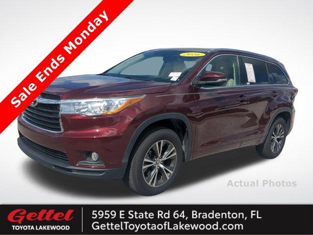 used 2016 Toyota Highlander car, priced at $19,737