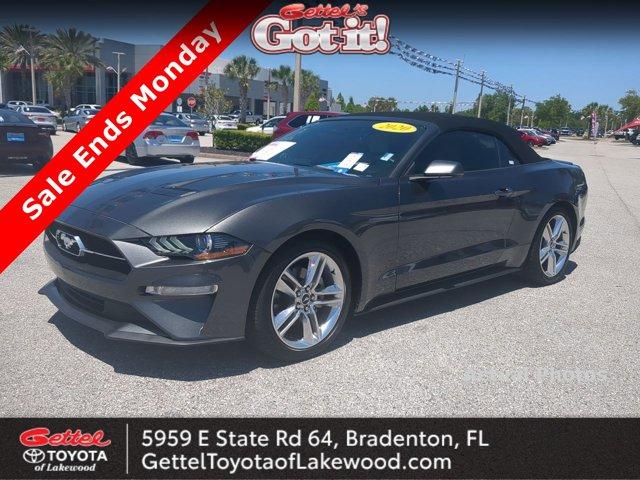 used 2020 Ford Mustang car, priced at $25,099