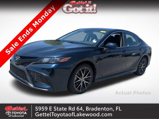 used 2021 Toyota Camry car, priced at $21,368