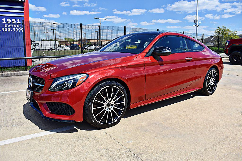 used 2018 Mercedes-Benz C-Class car, priced at $28,900