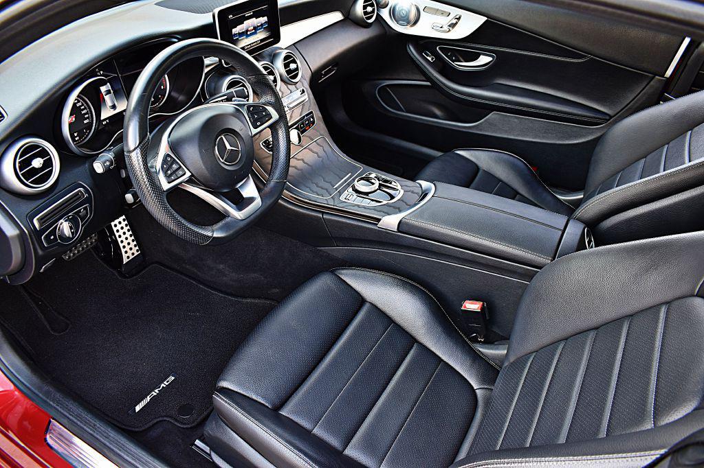 used 2018 Mercedes-Benz C-Class car, priced at $28,900