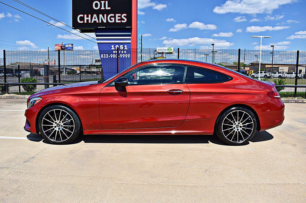 used 2018 Mercedes-Benz C-Class car, priced at $28,900