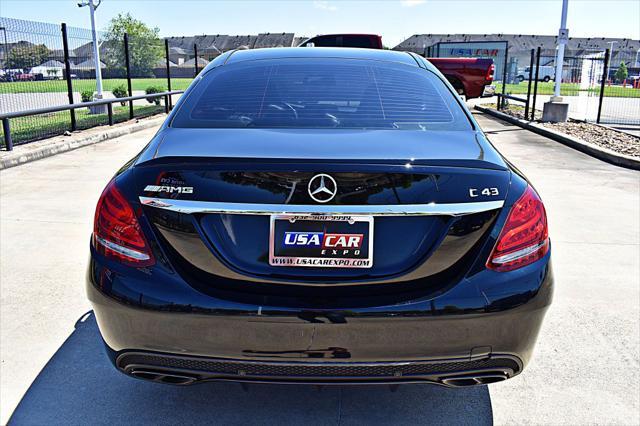 used 2017 Mercedes-Benz AMG C 43 car, priced at $31,850