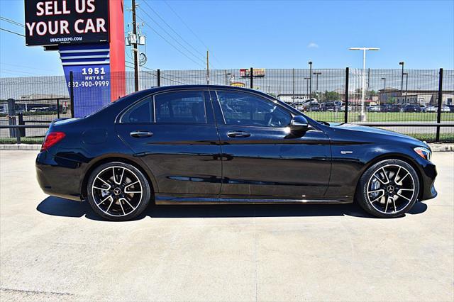 used 2017 Mercedes-Benz AMG C 43 car, priced at $31,850