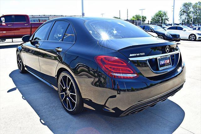 used 2017 Mercedes-Benz AMG C 43 car, priced at $31,850