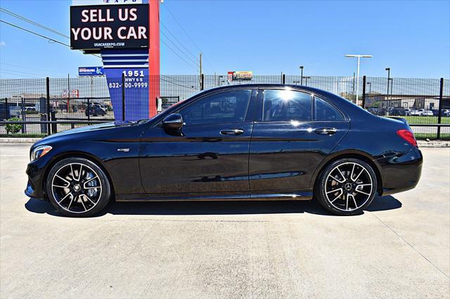 used 2017 Mercedes-Benz AMG C 43 car, priced at $31,850